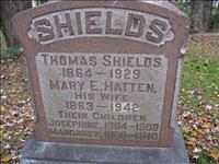 Shields, Thomas and Mary E. (Hatten)